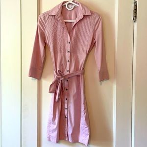 Express Pink Shirt Dress Size 0 Great Condition